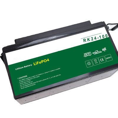 ποιότητας Υπερδυναμική μπαταρία λιθίου 24V 30AH 8000 κύκλους Υπερφωτιά δομή για χρήση οχημάτων εργοστάσιο