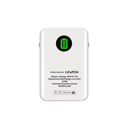 ποιότητας Επιτοίχια Μπαταρία LiFePO4 5.12kWh Ηλιακής Αποθήκευσης με Έξυπνο BMS για Οικιακή Εφεδρεία και Αυτόνομη Διαβίωση εργοστάσιο