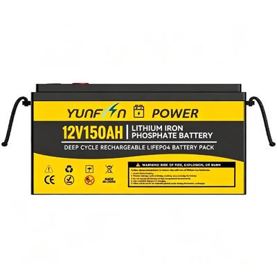 Ποιότητα Εταιρική άμεση 12.8V 150Ah LiFePO4 μπαταρία Wholesale OEM ODM Ενσωματωμένο BMS για ηλιακή αποθήκευση RV Marine UPS Backup Power εργοστάσιο