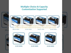 Αυτοκινητοκίνητο Start-Stop Lifepo4 Lithium Battery D2360LT2 Ενσωματωμένο στο BMS 12.8V 60ah 900CCA για οικογενειακά αυτοκίνητα και ελαφρά φορτηγά