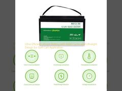 Υπερ-αποτελεσματική μπαταρία λιθίου με 6000 κύκλους και υπερ-ελαφρύ σχεδιασμό για εφαρμογή στο κάρο γκολφ