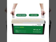 Ανακύκλωση Ιόντων Λιθίου Σοφός 6000 φορές Συσκευή μπαταρίας Α βαθμού Η μπαταρία με οθόνη LED 12V 120ah Με βελτιωμένη απόδοση